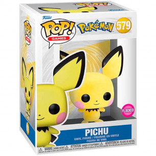Funko Pop 579 Pichu - FLOCKED - Pokemon