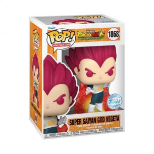 Funko 1868 Super Saiyan God Vegeta - Special Edition - DragonBall Super Broly OPCION CHASE 1/6 LEER DESCRIPCION