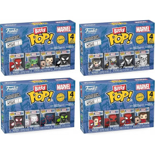 COLECCION COMPLETA Funko Bitty Pop 4 Pack 2.5cm Spider-Man