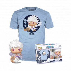 Funko Pop Luffy Gear Five y Camiseta XL - One Piece
