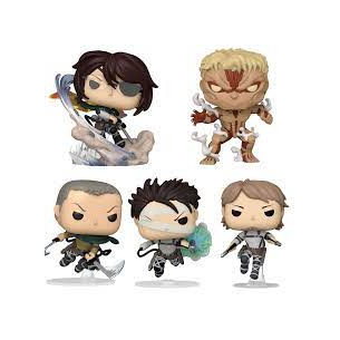 PRE-PEDIDO COLECCION COMPLETA Funko Pop Attack on Titan