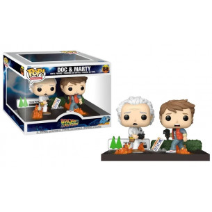 Funko Pop 1846 Doc y Marty - Regreso al Futuro
