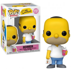 Funko Pop 1737 Homer (Krusty Burger) - Los Simpson