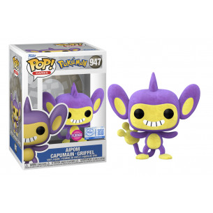 Funko Pop 947 Aipom - Pokemon - Special Edition FLOCKED