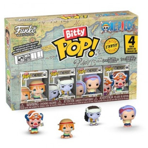 Funko Bitty Pop 4 Pack 2.5cm Nami - Arlong - Nojico + ? - One Piece - LEER DESCRIPCION