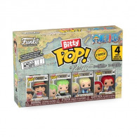 PRE-PEDIDO Funko Bitty Pop 4 Pack 2.5cm Luffy - Zoro - Axe-Hand Morgan + ? - One Piece - LEER DESCRIPCION