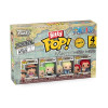 PRE-PEDIDO Funko Bitty Pop 4 Pack 2.5cm Luffy - Zoro - Axe-Hand Morgan + ? - One Piece - LEER DESCRIPCION