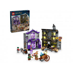 LEGO 76439 Ollivanders y Túnicas de Madame Malkin - Harry Potter - 744 Piezas
