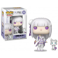 Funko Pop 2112 Emilia con Puck - Re Zero