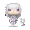 Funko Pop 2112 Emilia con Puck - Re Zero