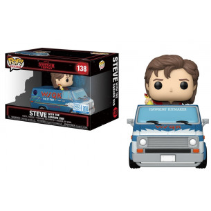 PRE-PEDIDO Funko Pop 138 Steve with the Squawk Van - Special Edition - Stranger Things