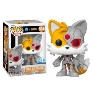 Funko Pop 594 Tails as Cyborg - DC x Sonic - Special Edition