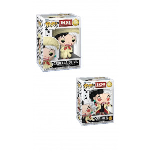 PRE-PEDIDO Funko Pop 1663 Cruella de Vil - 101 Dálmatas  -  OPCION CHASE 1/6 LEER DESCRIPCION