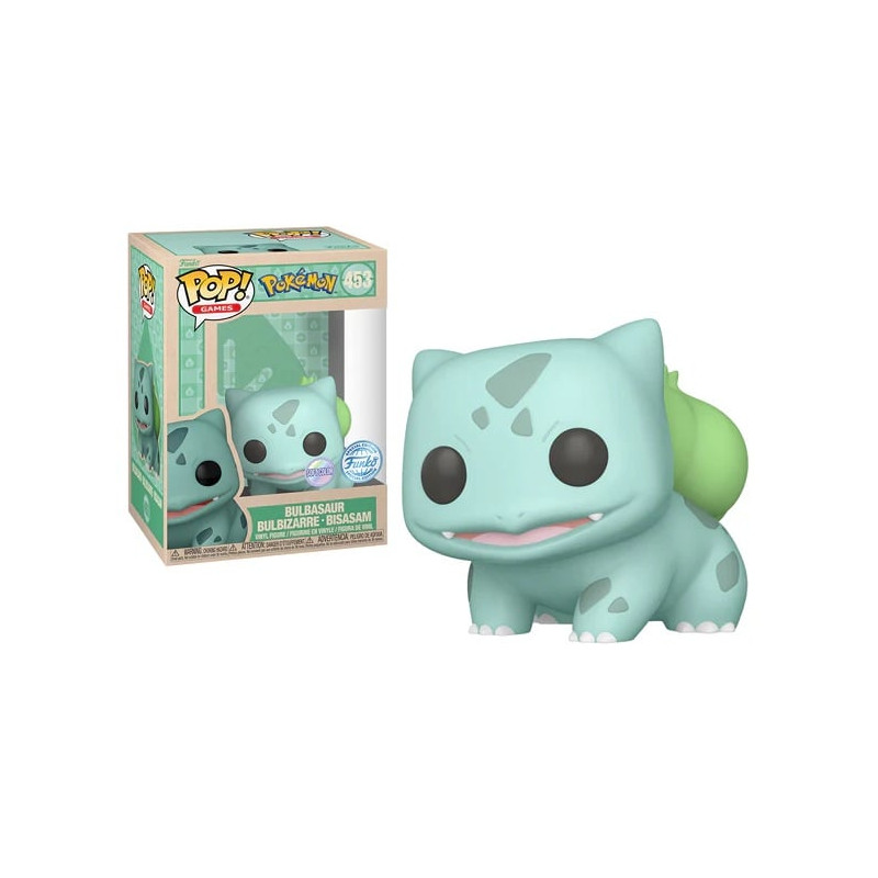 Funko Pop 453 Bulbasur (Soft Color) - Pokemon - Special Edition