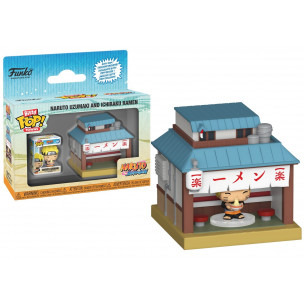 PRE-PEDIDO Bitty Pop Town Naruto and Ichiraku Ramen - Naruto