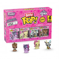 PRE-PEDIDO Bitty Pop 4 Pack 2.5cm - Twilight Sparkle + Fluttershy + Discord + ? My Little Ponny - LEER DESCRIPCION