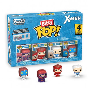 PRE-PEDIDO Bitty Pop 4 Pack 2.5cm - Magneto - Scarlet Witch - Quicksilver + ? - X-Men LEER DESCRIPCION