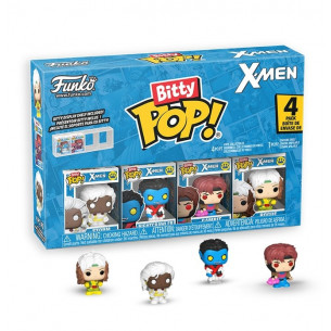 PRE-PEDIDO Bitty Pop 4 Pack 2.5cm - Storm - Nightcrawler - Gambit + ? - X-Men LEER DESCRIPCION