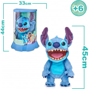 Peluche Interactivo Disney My Real Stitch - Disney