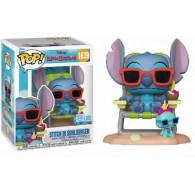 PRE-PEDIDO Funko Pop 1639 Stitch en silla de Playa - Disney - Special Edition