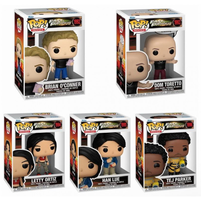 PRE-PEDIDO COLECCION COMPLETA Funko Pop Fast and Furious