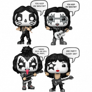 COLECCION COMPLETA Funko Pop Kiss