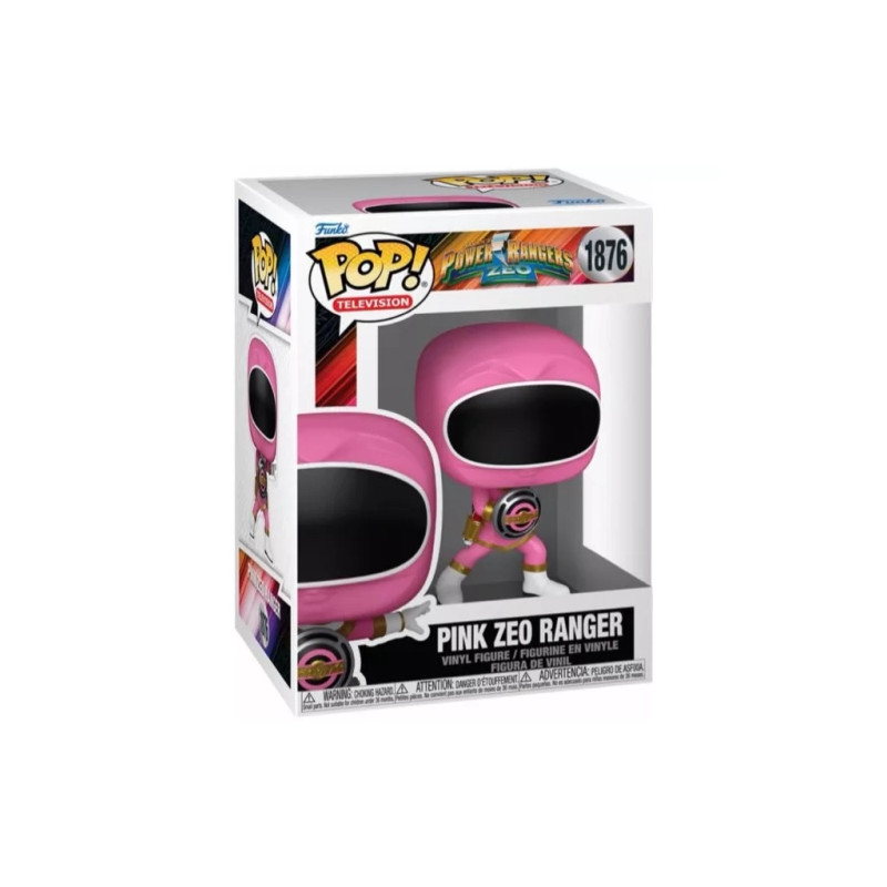 PRE-PEDIDO Funko Pop 1876 Zeo Ranger Pink - Power Rangers Z
