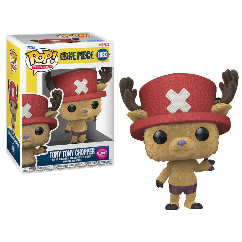 PRE-PEDIDO Funko Pop 1883 Tony Tony Chopper (Flocked) - One Piece Netflix