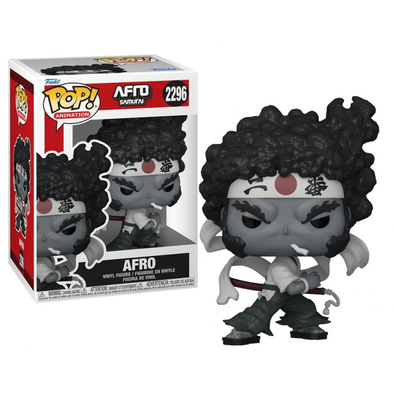 PRE-PEDIDO Funko Pop 2296 Afro - Afro Samurai