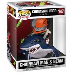 PRE-PEDIDO Funko Pop 147 Chainsaw Man & Beam - Chainsaw Man