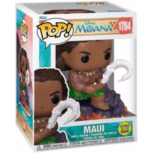 PRE-PEDIDO Funko Pop 1764 Maui (Glows in the Dark) - Moana - Disney