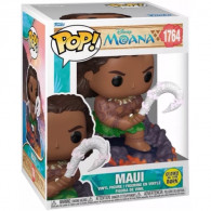 PRE-PEDIDO Funko Pop 1764 Maui (Glows in the Dark) - Moana - Disney