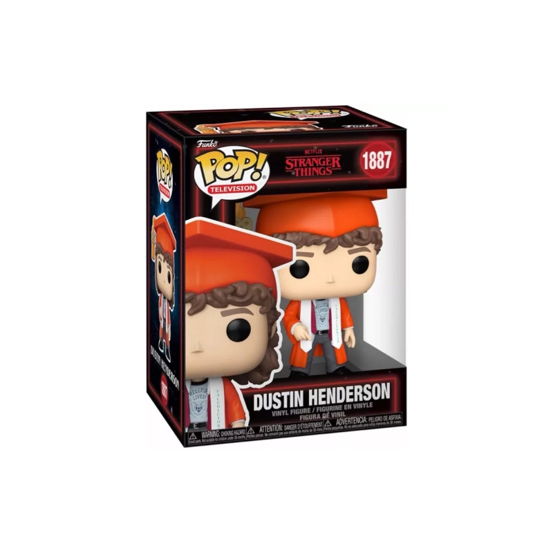 PRE-PEDIDO Funko Pop 1887 Dustin Henderson - Stranger Things