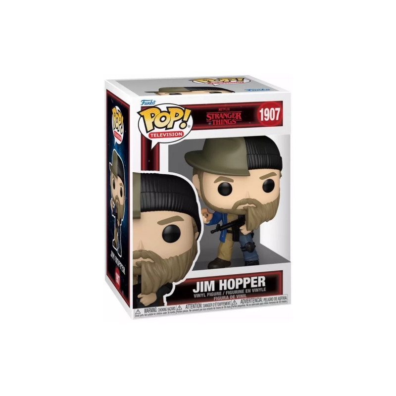 PRE-PEDIDO Funko Pop 1907 Jim Hopper (Split) - Stranger Things