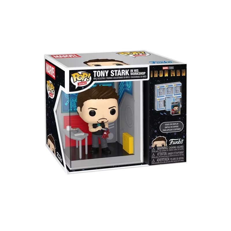 Funko Nook Tony Stark in his Workshop - Marvel