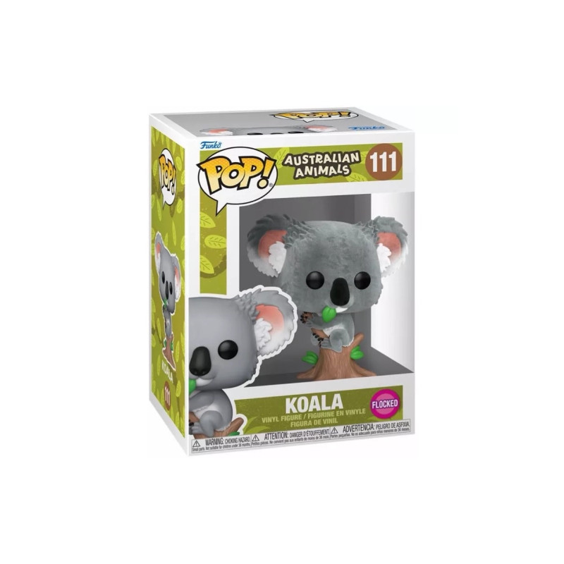 PRE-PEDIDO Funko Pop 111 Koala (Flocked) - Australian Animals