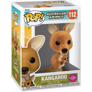 PRE-PEDIDO Funko Pop 112 Kangaroo (Flocked) - Australian Animals