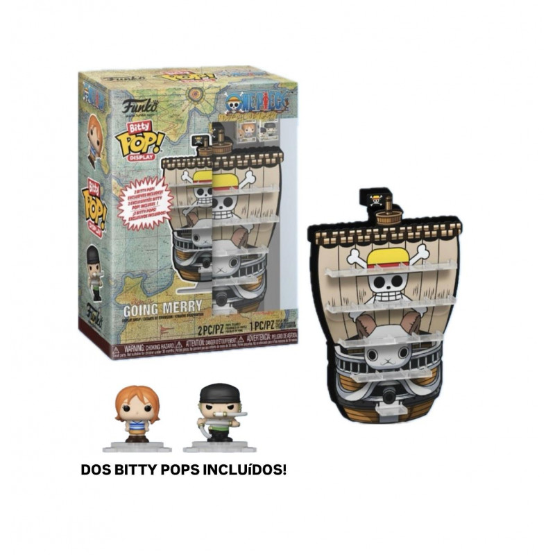 PRE-PEDIDO Bitty Pop Display Going Merry - One Piece