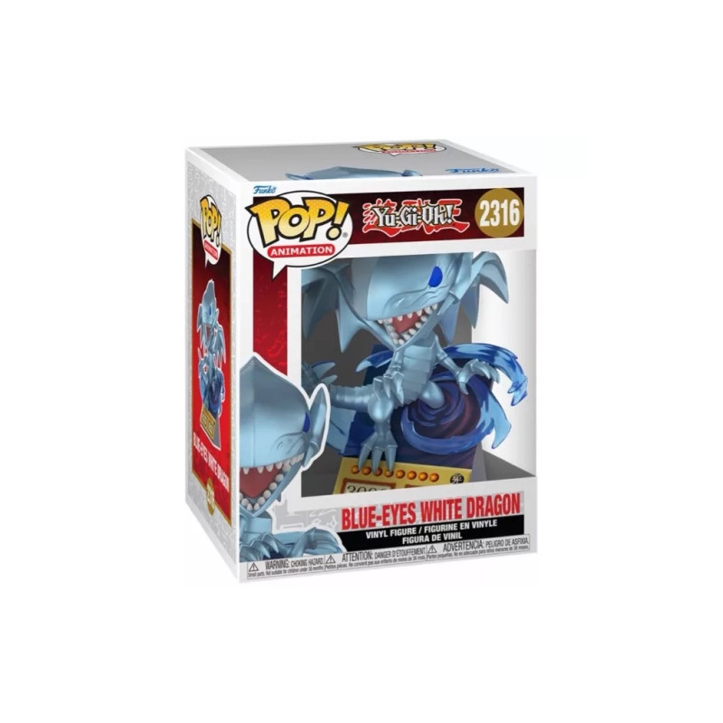 PRE-PEDIDO Funko Pop 2316 Blue-Eyes White Dragon - Premium - Yu-gi-oh
