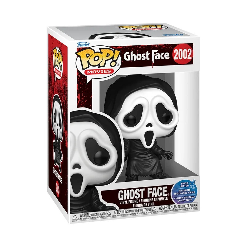 PRE-PEDIDO Funko Pop 2002 Ghost Face (Shelf Sitter) - Terror