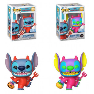 Funko Pop 1701 Devilish Stitch - Special Edition - Disney OPCION CHASE 1/6 LEER DESCRIPCION