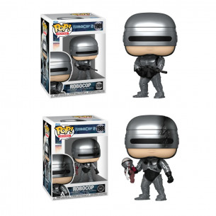 Funko Pop 1989 Robocop (Metallic) - Robocop 2 OPCION CHASE 1/6 LEER DESCRIPCION