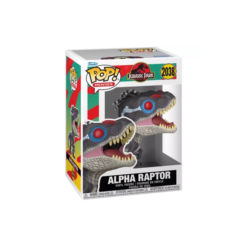 PRE-PEDIDO Funko Pop 2038 Alpha Raptor - Jurassic Park