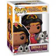 PRE-PEDIDO Funko Pop 1735 Esmeralda & Djali - El Jorobado de Notre-Dame