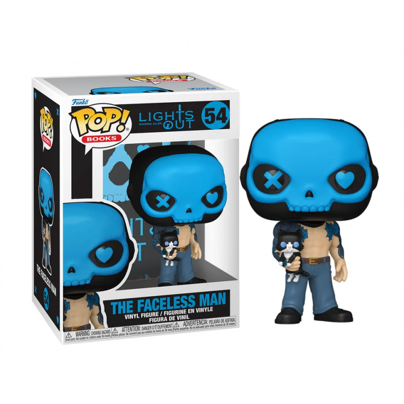 PRE-PEDIDO Funko Pop 54 The Faceless Man - Into The Darkness - Libros