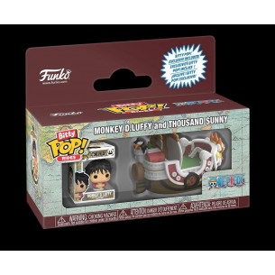PRE-PEDIDO Bitty Pop Ride Monkey D Luffy con Thousand Sunny