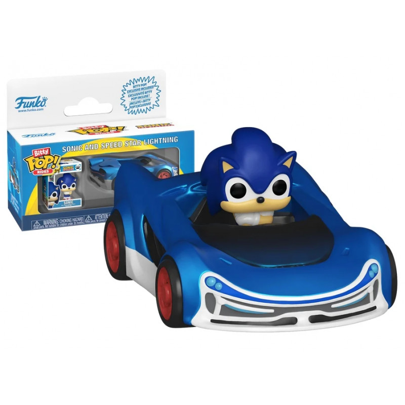 PRE-PEDIDO Funko Bitty Pop Ride Sonic - Sonic