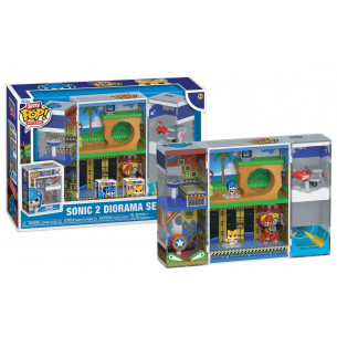 PRE-PEDIDO Funko Bitty Boxes Sonic 2 Diorama Set - Sonic