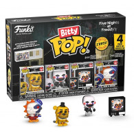 PRE-PEDIDO Funko Bitty Pop 4 Pack 2.5cm FNAF - Golden Freddy - Marionette - Lolbit - Sun and Moon