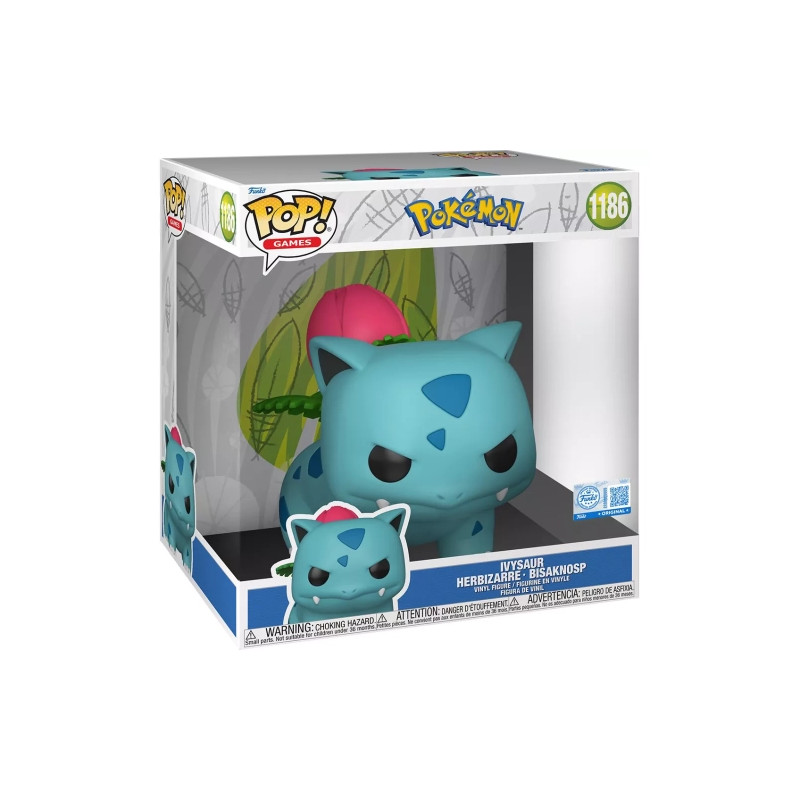 Pre-pedido Funko Pop 1186 Ivyasaur Pokémon 10"